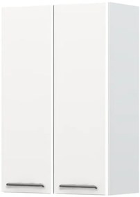 Ντουλάπι κρεμαστό Modena V9-60-2K-Λευκό - Λευκό γυαλιστερό - 60.00Χ32.00Χ91.00cm