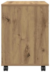 vidaXL Τροχήλατο ντουλάπι Artisan Oak 45x38x54 cm Κατασκευασμένο ξύλο
