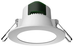 Έξυπνο Χωνευτό Σποτ Οροφής LED CCT SMD 24W 3000K - 6500K IP44 Λευκό Epistar 6511 Spotlight 6510 Λευκό