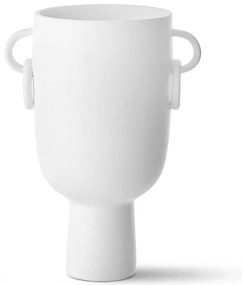 Βάζο 742TMA4851 22x16x34cm White Aberto Design Ceramic