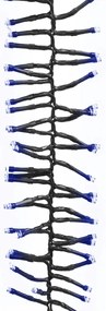 vidaXL Φωτάκια Cluster με 1000 LED Μπλε από PVC