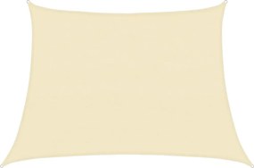 vidaXL Πανί Σκίασης Κρεμ 4/5 x 3 μ. από HDPE 160 γρ./μ²