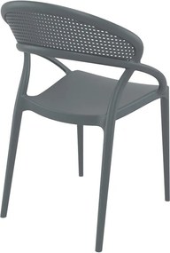 Καρέκλα Sunset Dark Grey