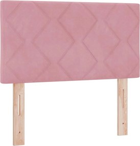 vidaXL Κεφαλάρι Ροζ 80 cm Βελούδο