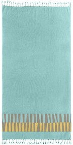 Πετσέτα Θαλάσσης - Παρεό Pestemal 23 Aqua Guy Laroche Θαλάσσης 90x170cm 100% Βαμβάκι