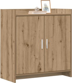 vidaXL Πλαϊνό γραφείο Artisan Δρυς 72 x 36 x 80 εκ. Επεξεργασμένο Ξύλο