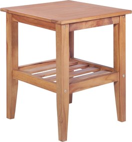 vidaXL Σετ Επίπλων Bistro 3 Τεμαχίων από Μασίφ Ξύλο Teak