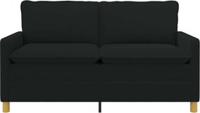 vidaXL Καναπές Μαύρο 156 x 81 x 87,5 εκ Ύφασμα