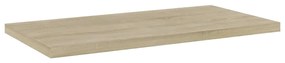 vidaXL Ράφια Βιβλιοθήκης 4 τεμ. Sonoma Δρυς 40x20x1,5 εκ. Επεξ.Ξύλο