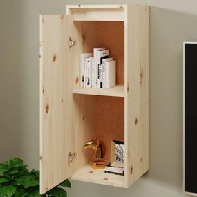 vidaXL Ντουλάπι Τοίχου 30 x 30 x 80 εκ. από Μασίφ Ξύλο Πεύκου