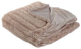 Κουβέρτα Home ESPRIT Ανοιχτό Ροζ 220 x 240 x 1 cm