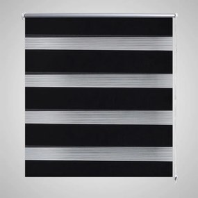 Ρόλερ Zebra Μαύρο 90 x 150cm  - Μαύρο