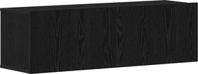vidaXL Ντουλάπι TV Μαύρη Οξυά 100 x 30 x 30 cm Επεξεργασμένο ξύλο