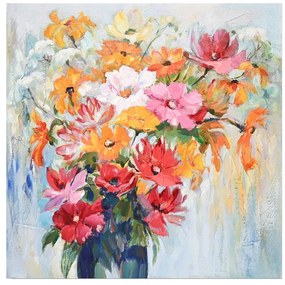 Πίνακας σε καμβά Spino I Inart 80x3x80εκ 80x3x80 εκ.