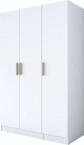 Ντουλάπα Λευκό BRATRIS 135x57.5x210