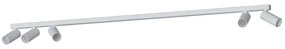 Φωτιστικό Οροφής - Σποτ Fourty 11435 4-16.5x118-130x6.5-11.5cm 5xGU10 10W White Nowodvorski