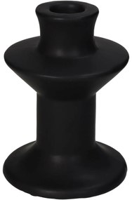 Κηροπήγιο ArteLibre Μαύρο Κεραμικό 9x9x12cm