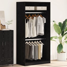 Armoire Black Oak vidaXL - 100x50x200 εκ.
