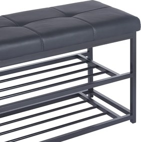 Παγκάκι παπουτσοθήκη Nextdeco Urban Υ50x100x40εκ.