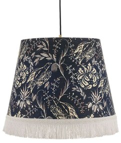 Φωτιστικό Οροφής Folk Tale CL50376 ø35xø45xH30 Dark Blue-White MindTheGap Metal, Fabric