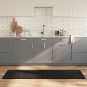 vidaXL Χαλί Ορθογώνιο Μαύρο 60x200 εκ. από Μπαμπού