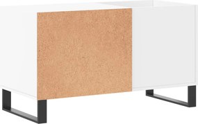 vidaXL Δισκοθήκη Λευκή 85 x 38 x 48 εκ. από Επεξεργασμένο Ξύλο