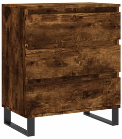 vidaXL Ντουλάπι Καπνιστή Δρυς 60x35x70 εκ. από Επεξεργασμένο Ξύλο