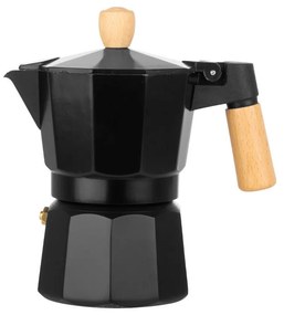 Μπρίκι Espresso 300ml Με Σωμα Αλουμινιου Μαύρο 40x30x88cm