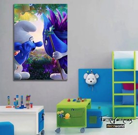 Παιδικός πίνακας σε καμβά στρουμφάκια KNV0307 30cm x 40cm