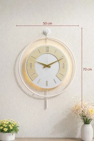 Stewehome Διακοσμητικό Ξύλο Μέταλλο 50x40 cm