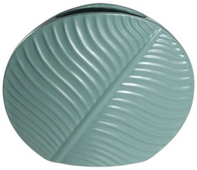 Βάζο Κεραμικό Tanabe 421011 33,5x8,5x31cm Petrol Eglo Ceramic