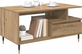 vidaXL Τραπεζάκι σαλονιού Artisan Oak 90 x 49 x 45 εκ