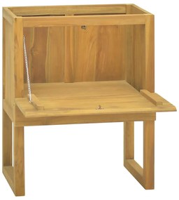 vidaXL Έπιπλο Μπάνιου 60 x 40 x 75 εκ. από Μασίφ Ξύλο Teak