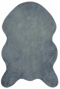vidaXL Χαλιά Ψεύτικου Κουνελιού Olite Ανθρακί 60 x 90 cm Πολυεστέρας