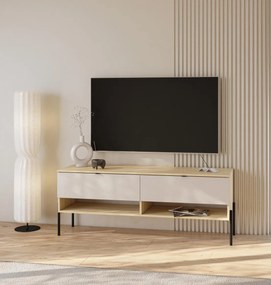 Έπιπλο τηλεόρασης  Erona-Φυσικό – Γκρέζ