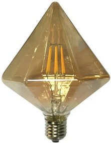 Λαμπτήρας LED Filament E27 Tron 6W Dimmable Amber