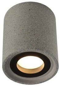 Φωτιστικό Οροφής - Σποτ MK141S10B 1ΧGU10 D8,5XH10 Black Aca Decor Cement