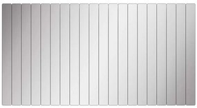 Καθρέπτης Τοίχου Stripe Unbreakable (Σετ 20Τμχ) 782MRL1179 5x40cm Silver Hanah Home Mdf,Acrylic