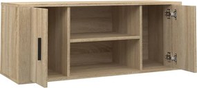 vidaXL Έπιπλο Τηλεόρασης Sonoma Δρυς 100x35x40 εκ. Επεξ. Ξύλο