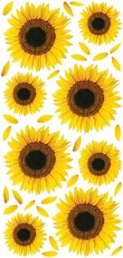 Αυτοκόλλητα Τοίχου Ango Colourful Sunflowers 59605