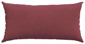 vidaXL Μαξιλάρι Καναπέ 2 pcs Κόκκινο 80 x 40 cm ύφασμα