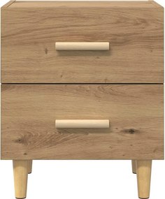 vidaXL Ντουλάπι κρεβατιού Artisan Oak 40 x 35 x 47.5cm