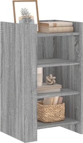 vidaXL Ραφιέρα Γκρι Sonoma 45x35x75 εκ. από Επεξεργασμένο Ξύλο