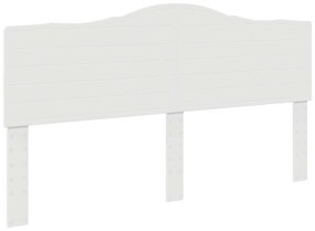 vidaXL Σκελετός Κρεβατιού Λευκό 180 x 200 cm Επεξεργασμένο ξύλο