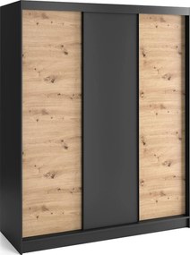 Ντουλάπα συρόμενη Svole III - 180.00Χ60.00Χ220.00cm