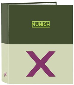 Φάκελος δακτυλίου Munich Bright khaki Πράσινο A4 27 x 33 x 6 cm