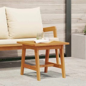 vidaXL Τραπεζάκι Πλευράς Φυσικό Λάδι 45 x 45 x 40 cm