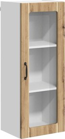 vidaXL Ραφιέρα τοίχου LUCCA Artisan Δρυς 40 x 31 x 100 εκ.