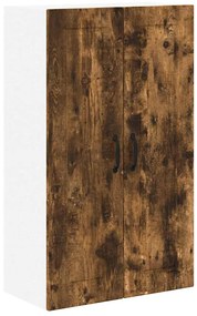 vidaXL Ντουλάπα Κουζίνας με ράφι Καπνιστό Δρύς 60 x 31 x 100 εκ.