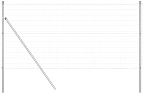 vidaXL Ευρωπαϊκός Φράκτης με 13 Πόστες 1.2x25 μ Γαλβανισμένο Ατσάλι
